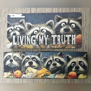 ZOX "LIVING MY TRUTH" #929 TRASH PANDA Unredeemed GOLDIE Collectible WRISTBAND